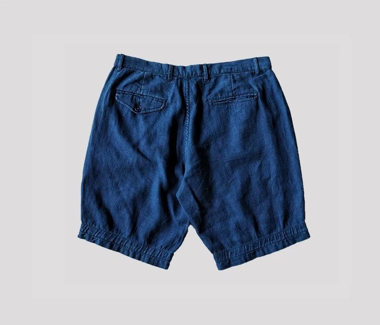 Organic Dye Patchwork Worker Shorts
