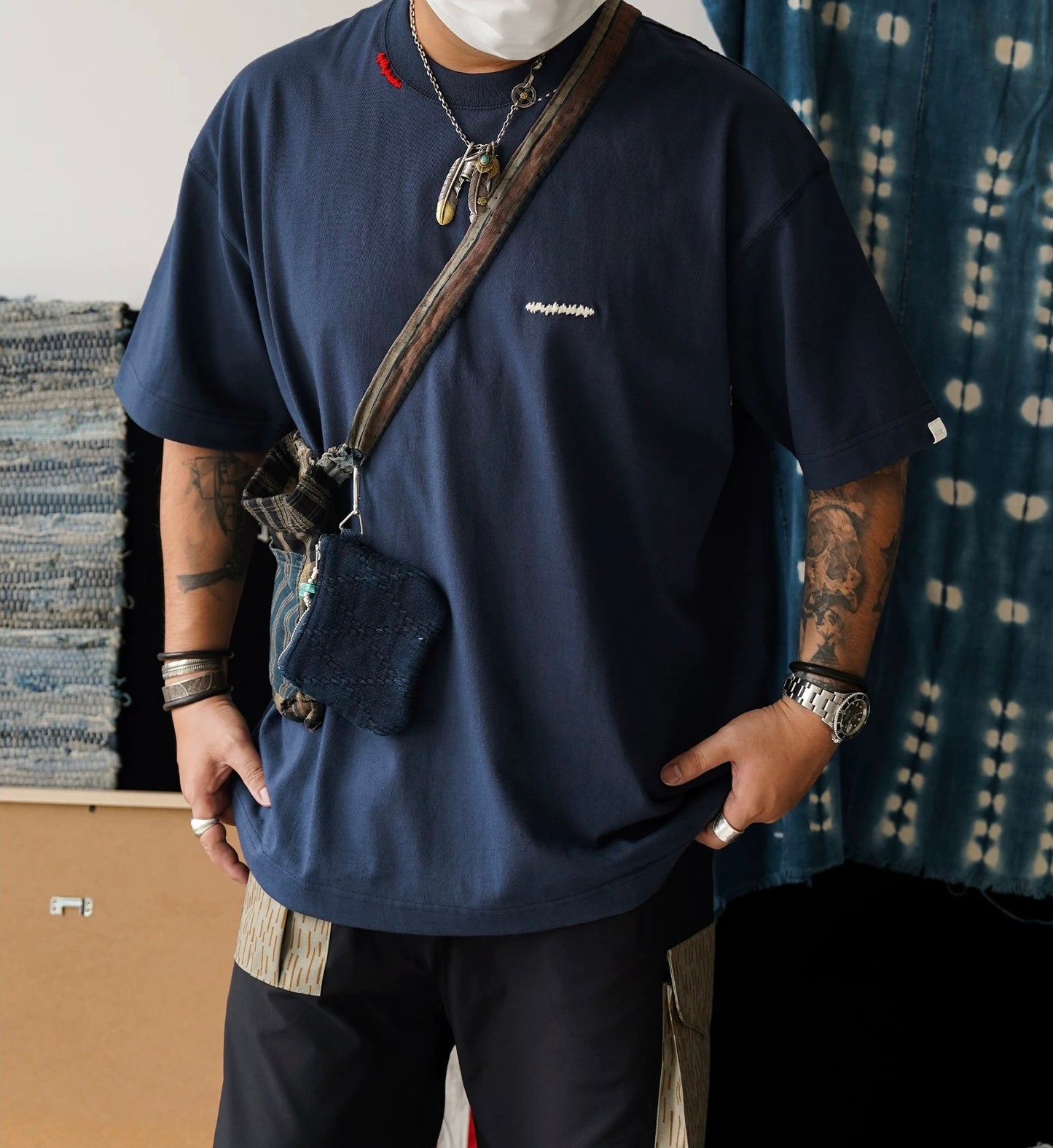 Sashiko Patchwork T-Shirt