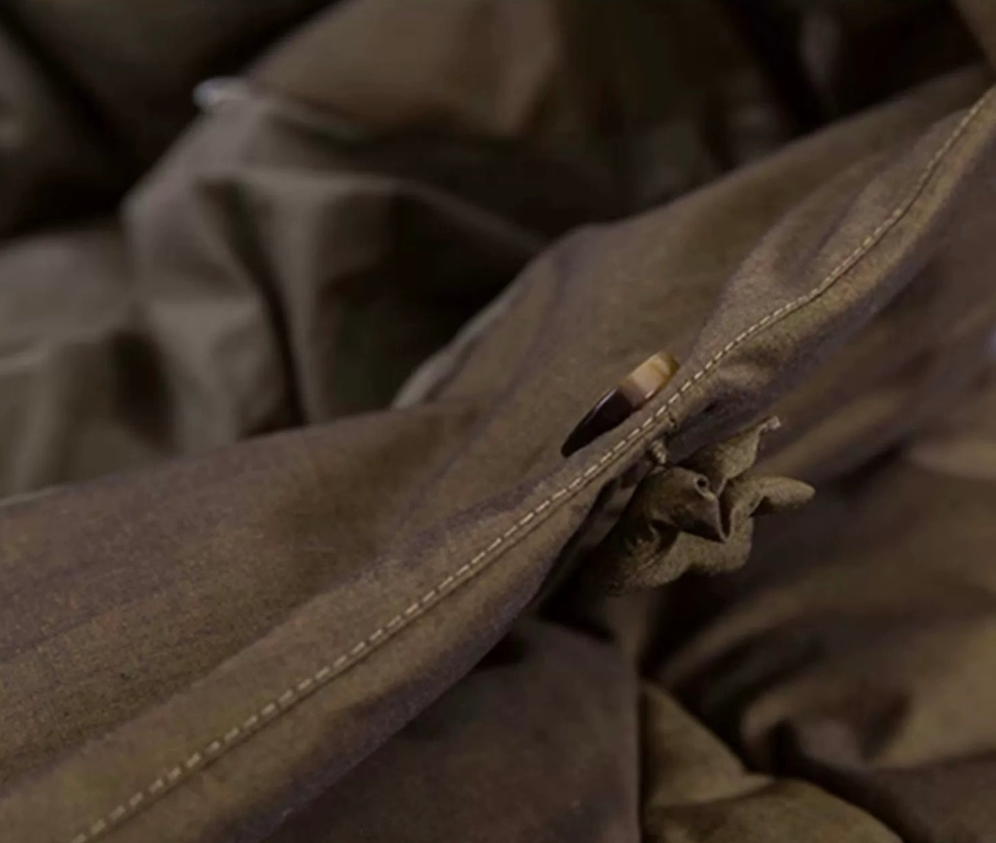 White Duck Down Haori Jacket