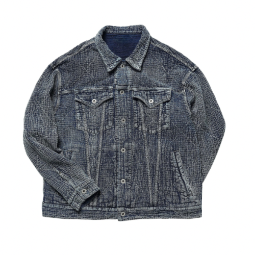Indigo Dye Type 3 Classic Jacket