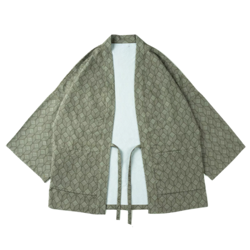 Green Japandi Noragi Jacket