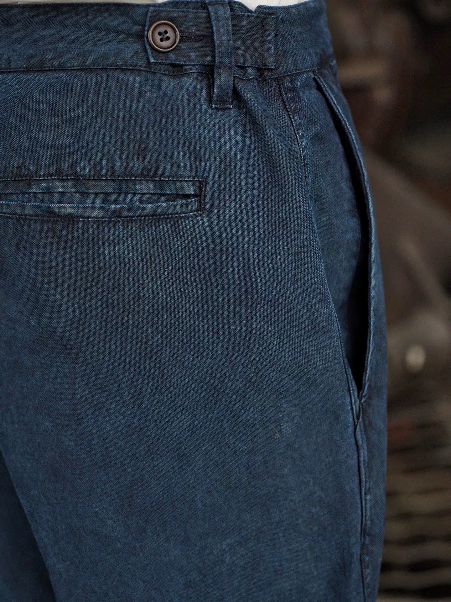 Indigo Double-Dye Work Pants