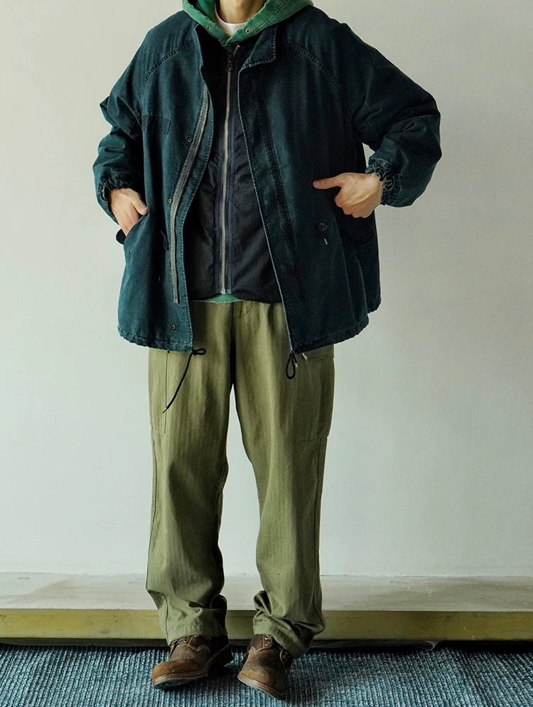 Organic Plant Dye Washed Short M65 Parka