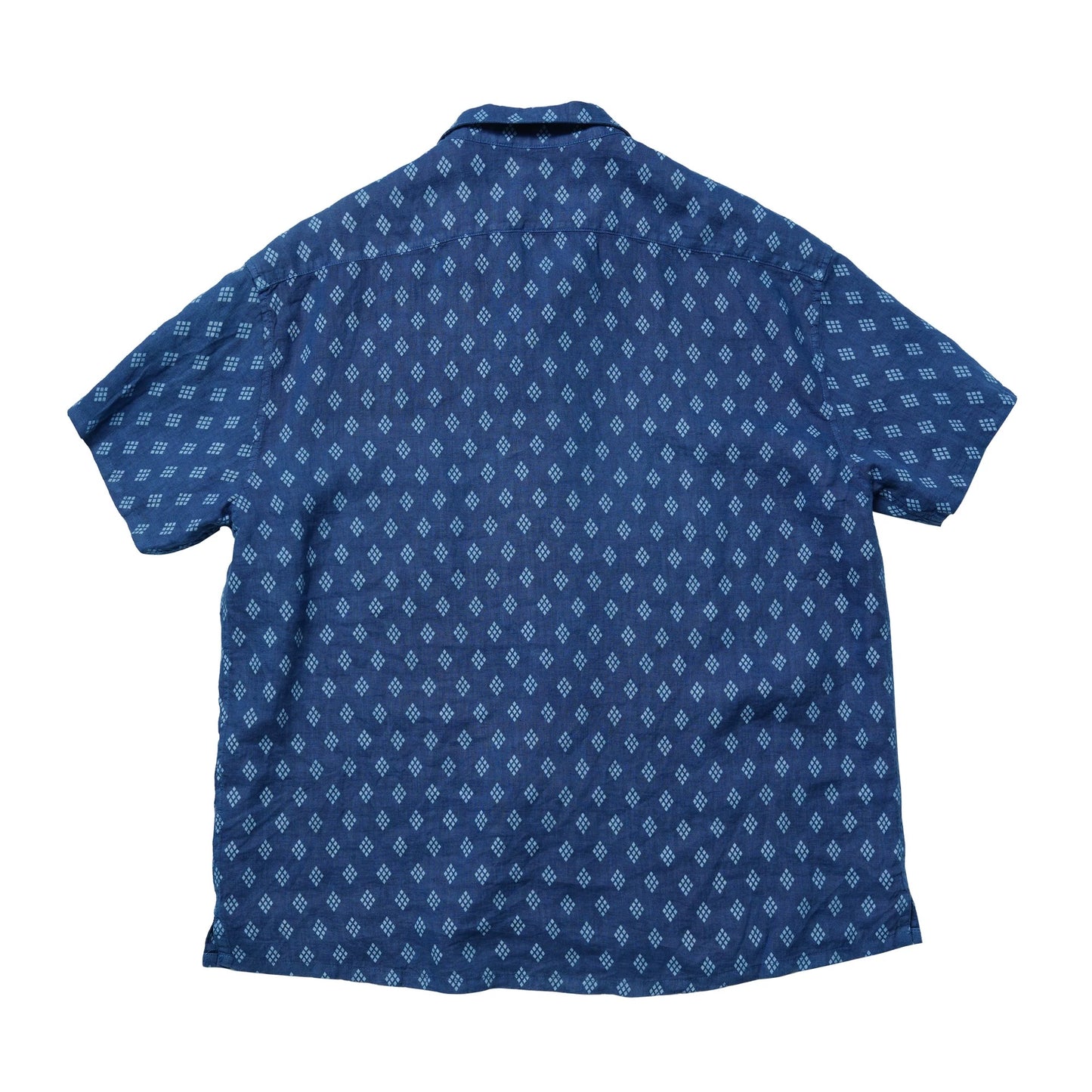 Indigo Dye Marquise Aloha Shirt
