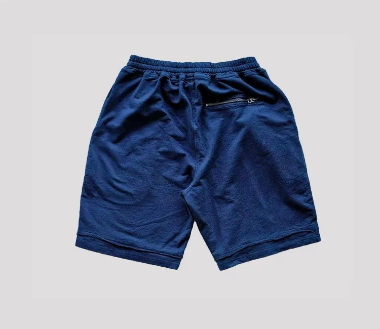 Indigo Dye Steady Drawstring Shorts