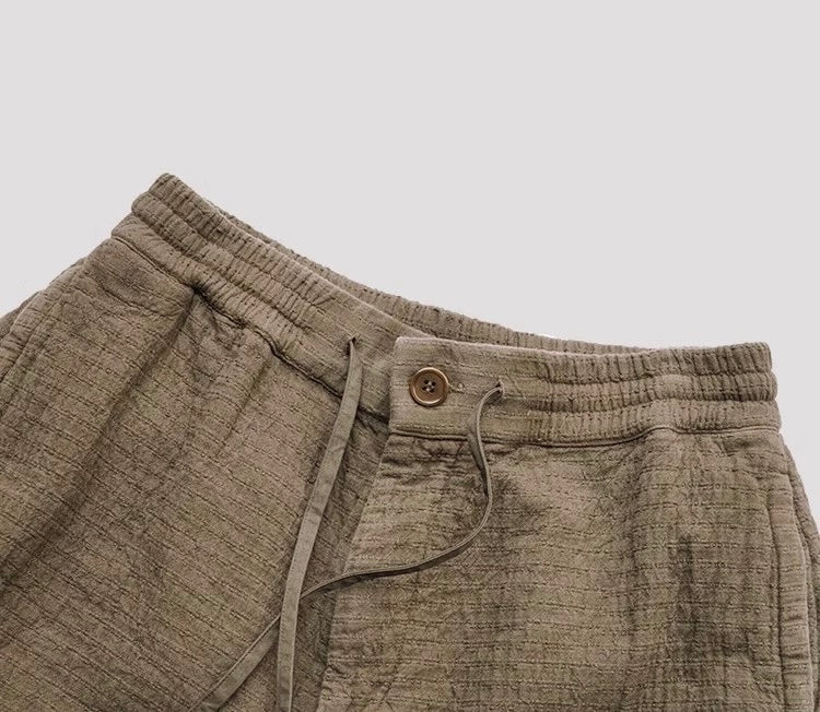 Organic Dye Kendo Drawstring Shorts