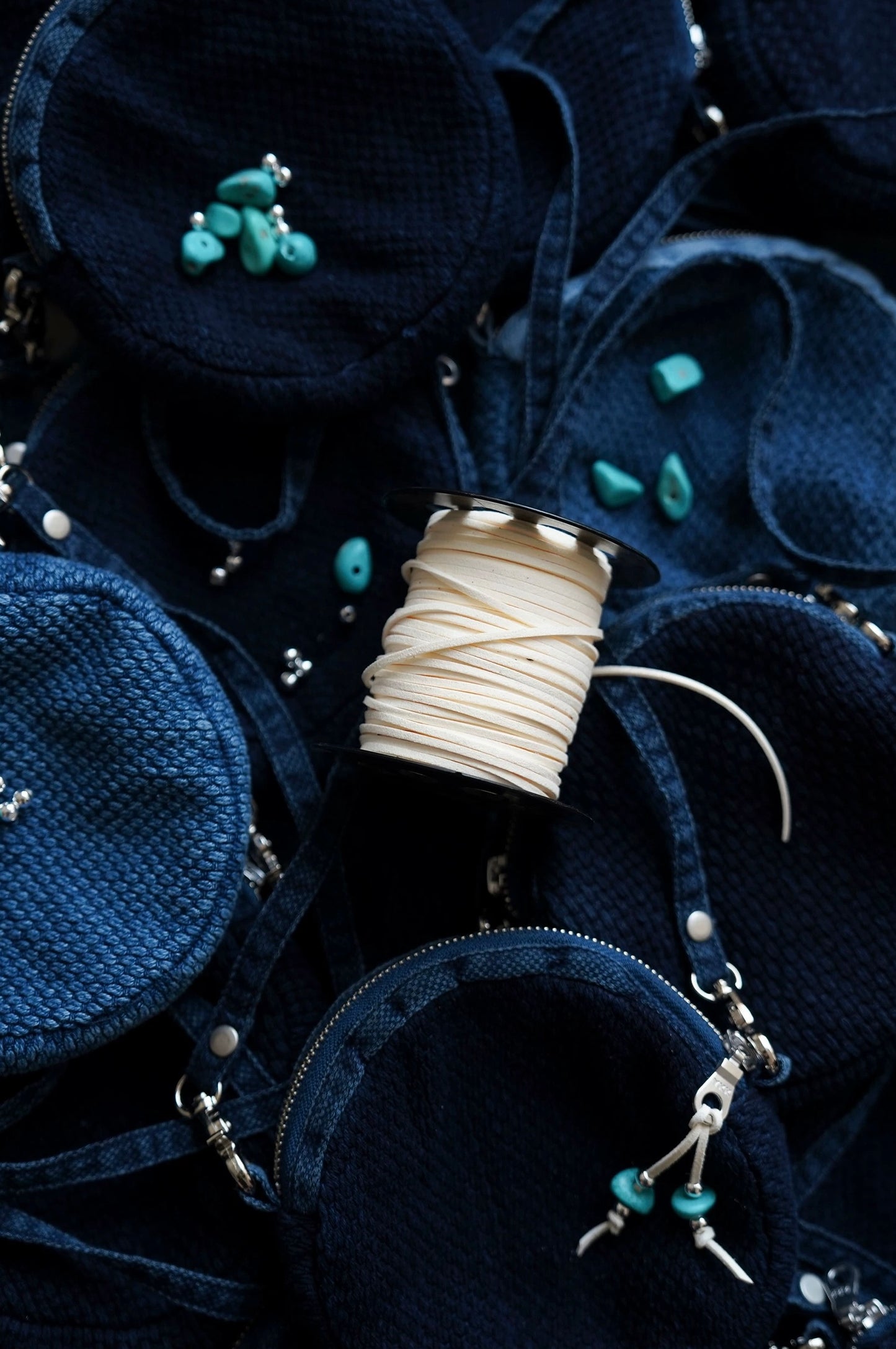 Indigo Dye Kendo Mini Bag