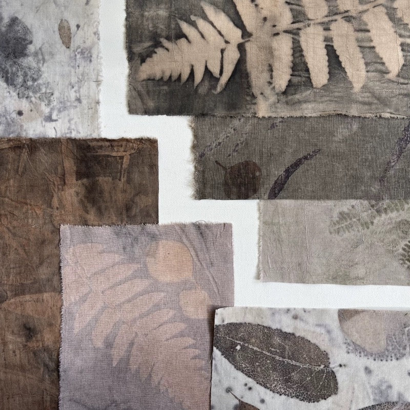 Fallen Leaves Fabric Scraps Bundles