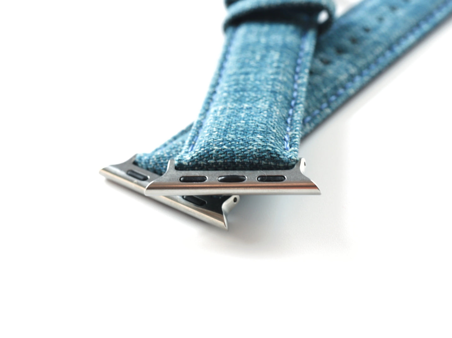 Washed Denim Apple Watch Straps