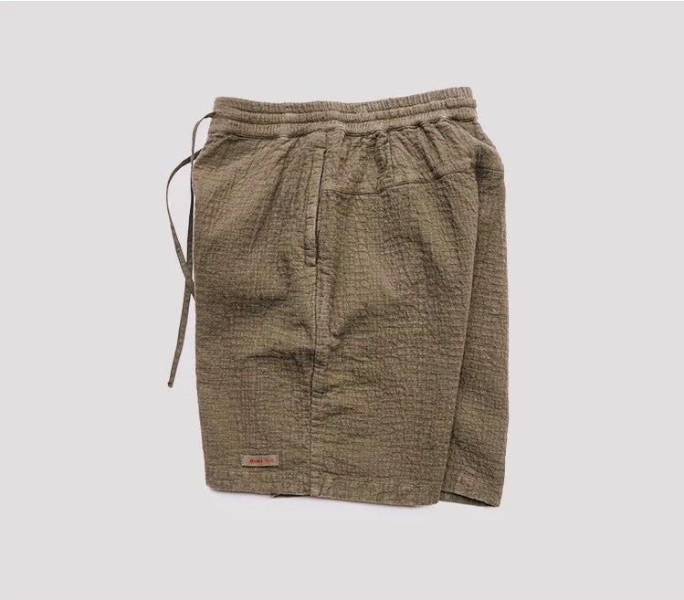 Organic Dye Kendo Drawstring Shorts