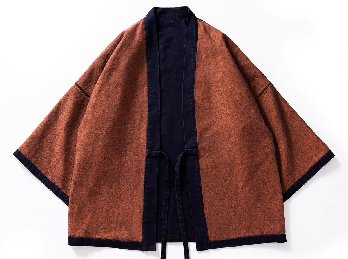 Reversible Kimono 3/4 Sleeve Jacket