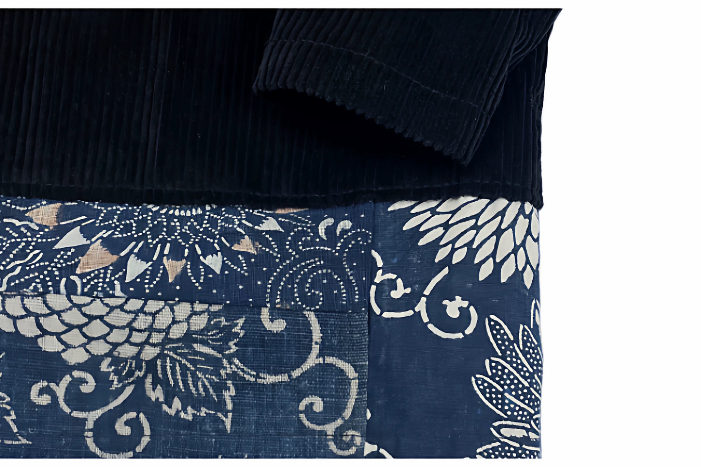 Corduroy Patchwork Kofu Shirt