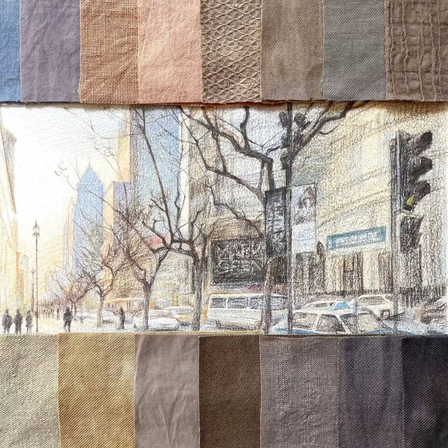 Morandi Fabric Scraps Bundles