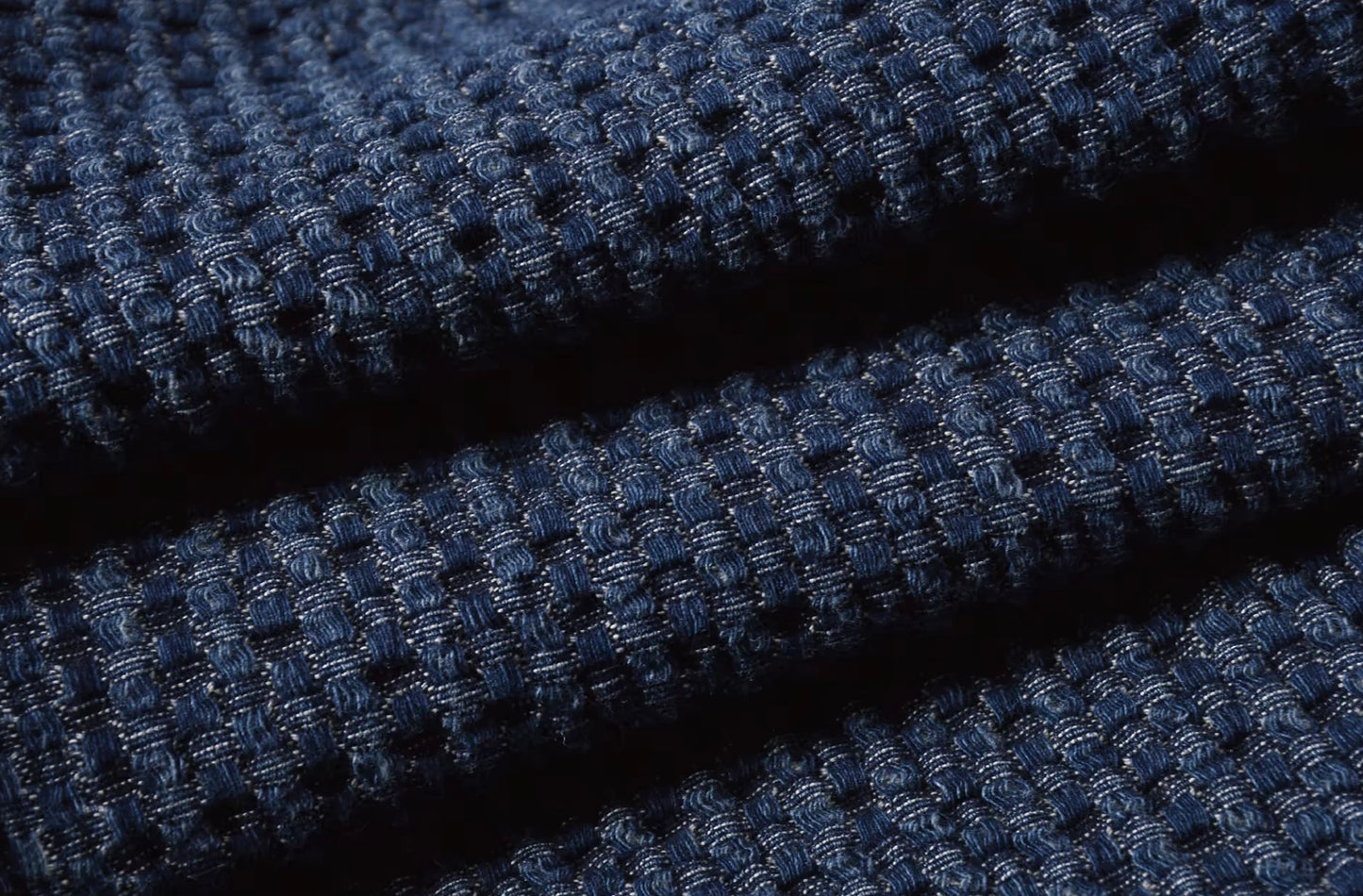 Indigo Dye Retro Anorak Jacket