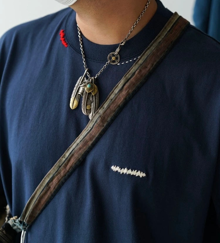 Sashiko Patchwork T-Shirt