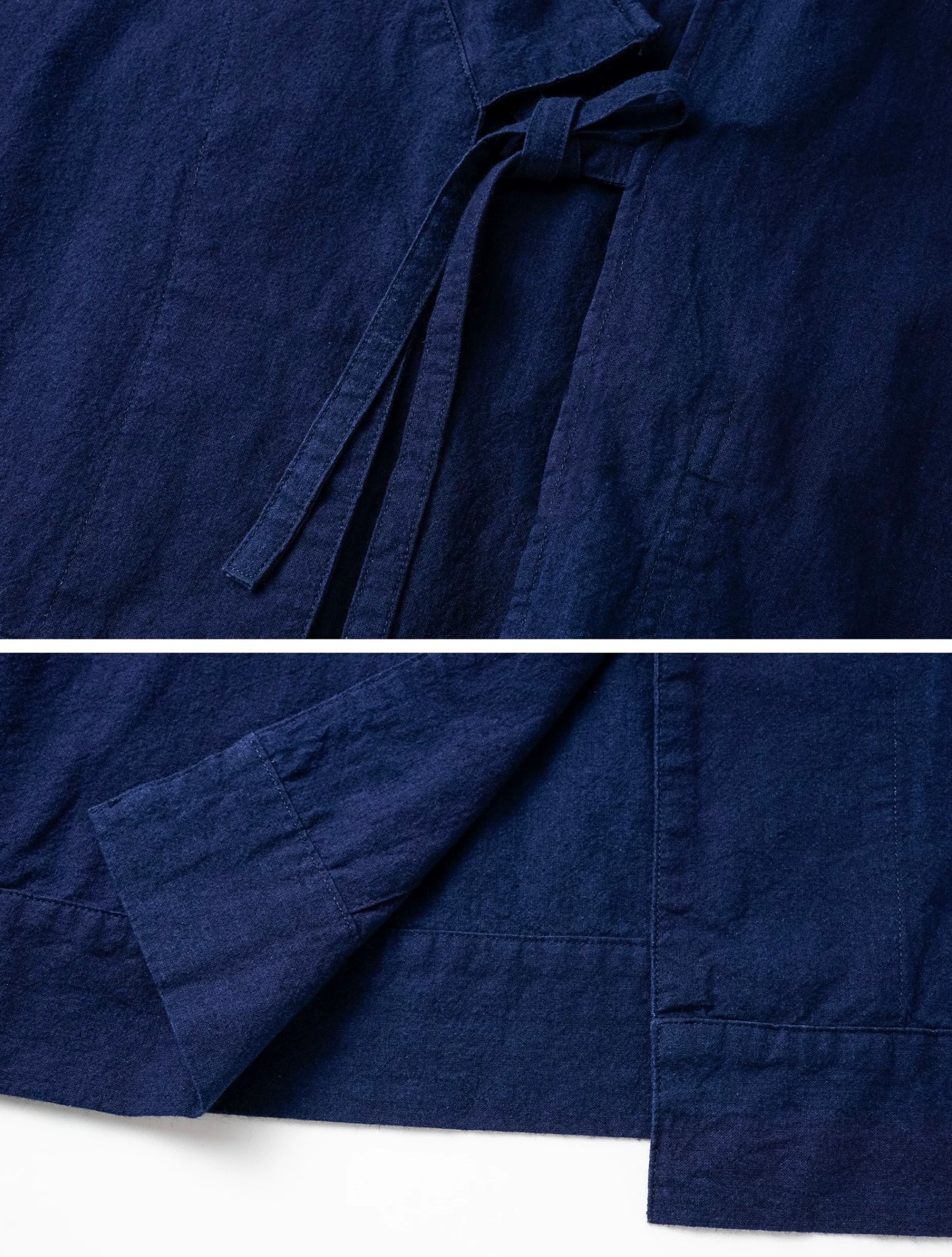 Indigo Dye Modern Folk Haori Jacket