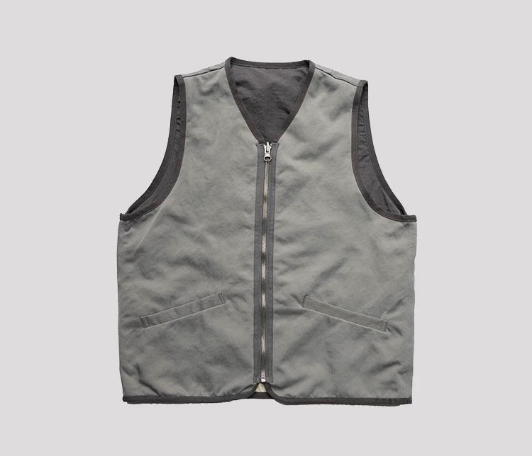 Patchwork Reversible Vest