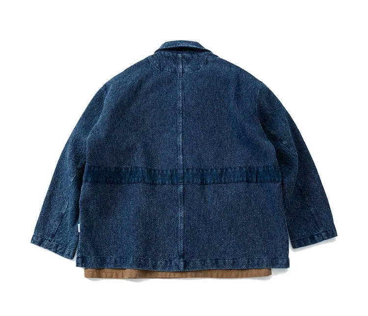 Washed Kendo Worker Jacket