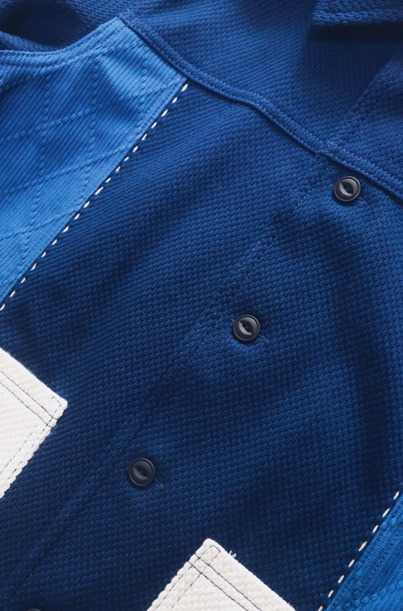 Indigo Dye Kendo Sashiko Heavyweight Jacket