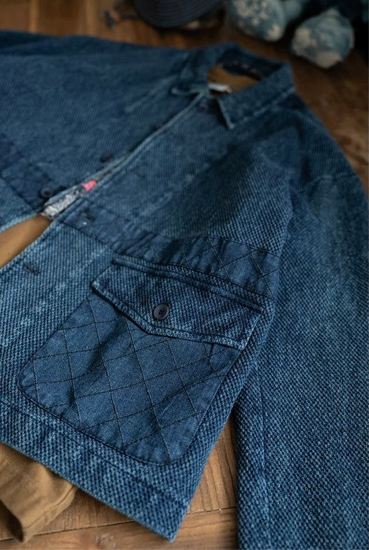 Washed Kendo Worker Jacket