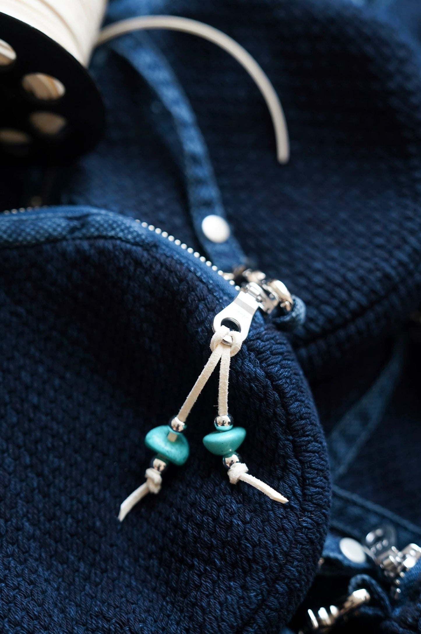 Indigo Dye Kendo Mini Bag