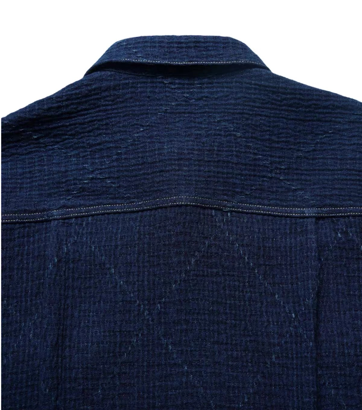 Indigo Dye Sashiko Type II Work Jacket
