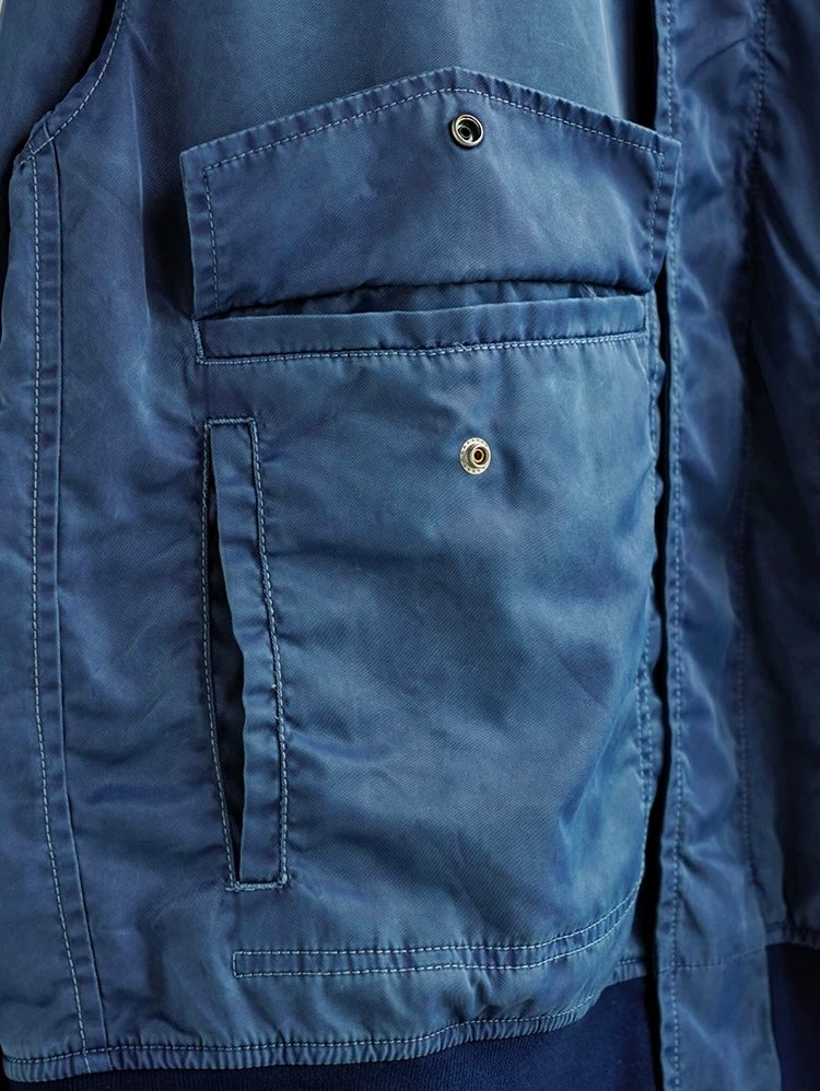 Indigo Dye A2 Flight Jacket
