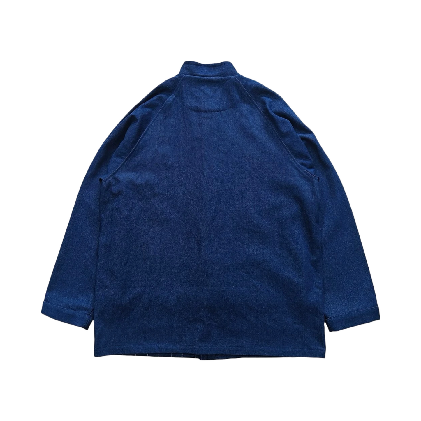 Indigo Dye Patchwork Tang Jacket