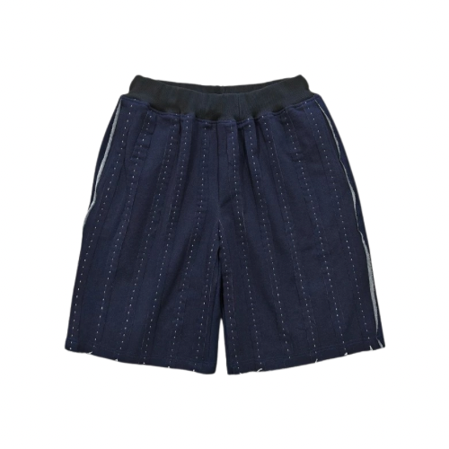 Sashiko Elastic Waist Shorts