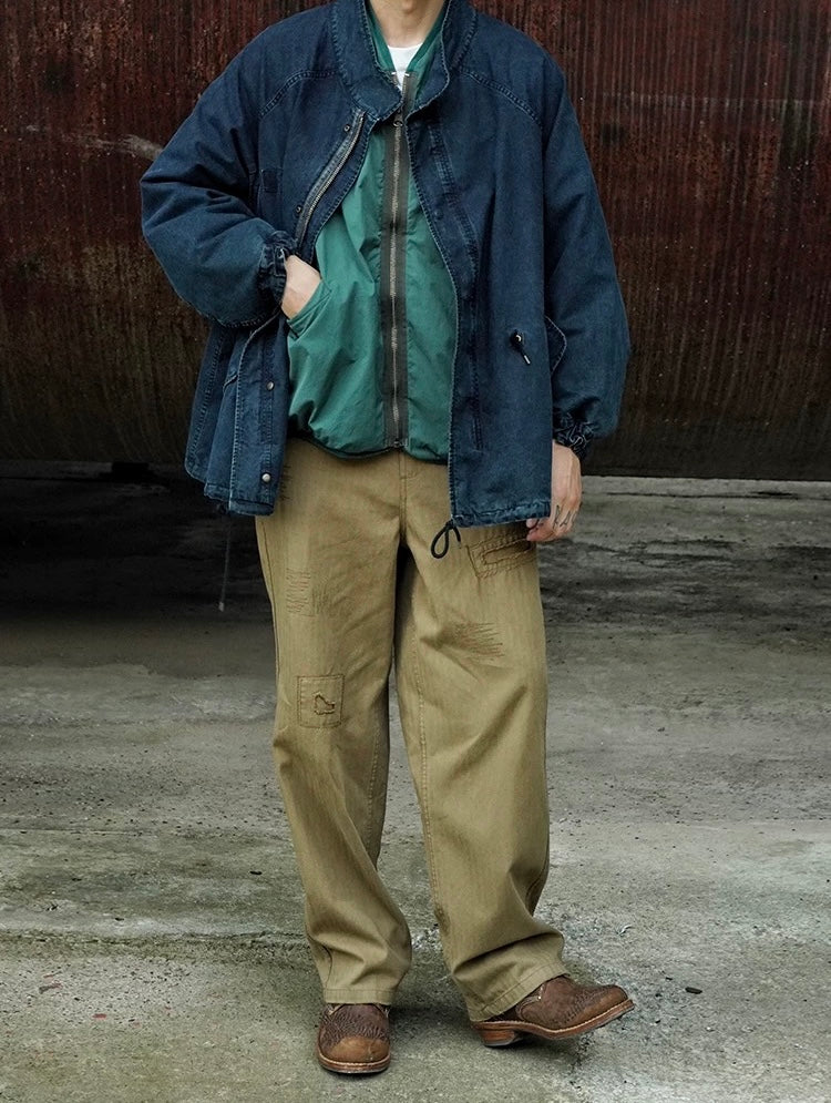 Organic Plant Dye Washed Short M65 Parka
