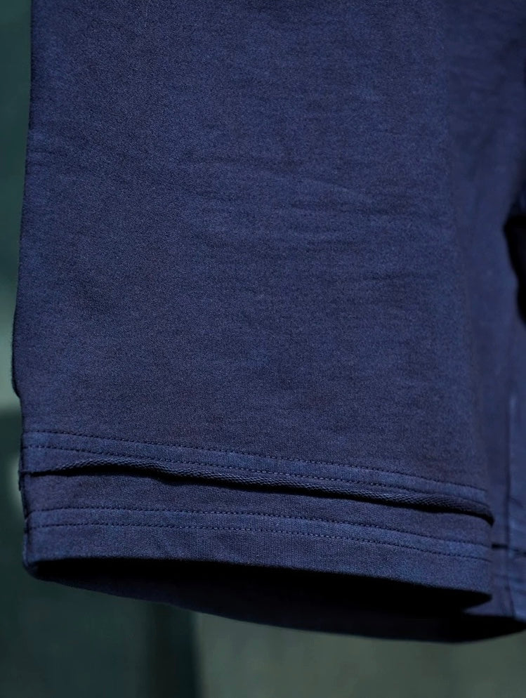 Indigo Dye Steady Drawstring Shorts