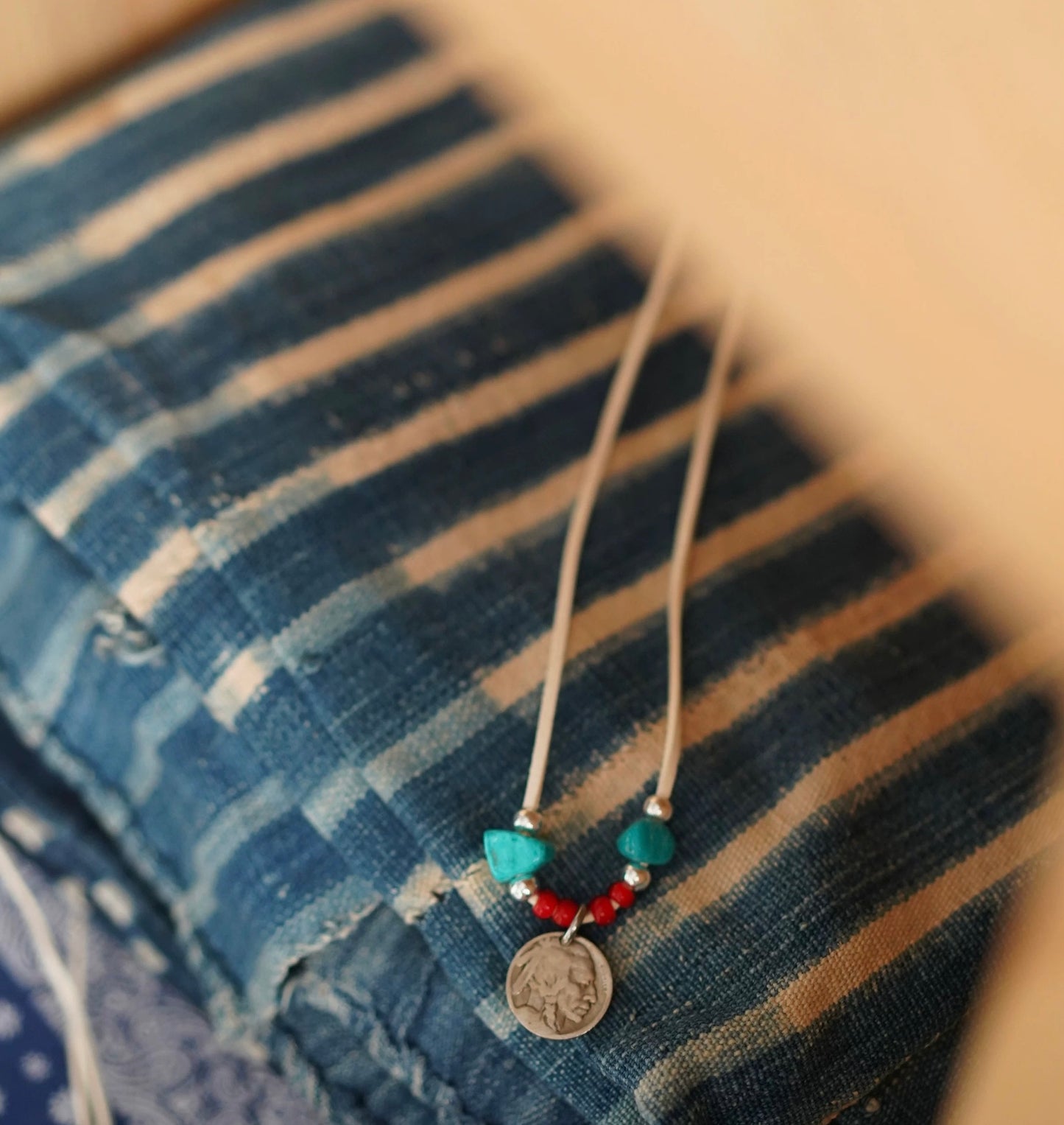Turquoise Beads Necklace