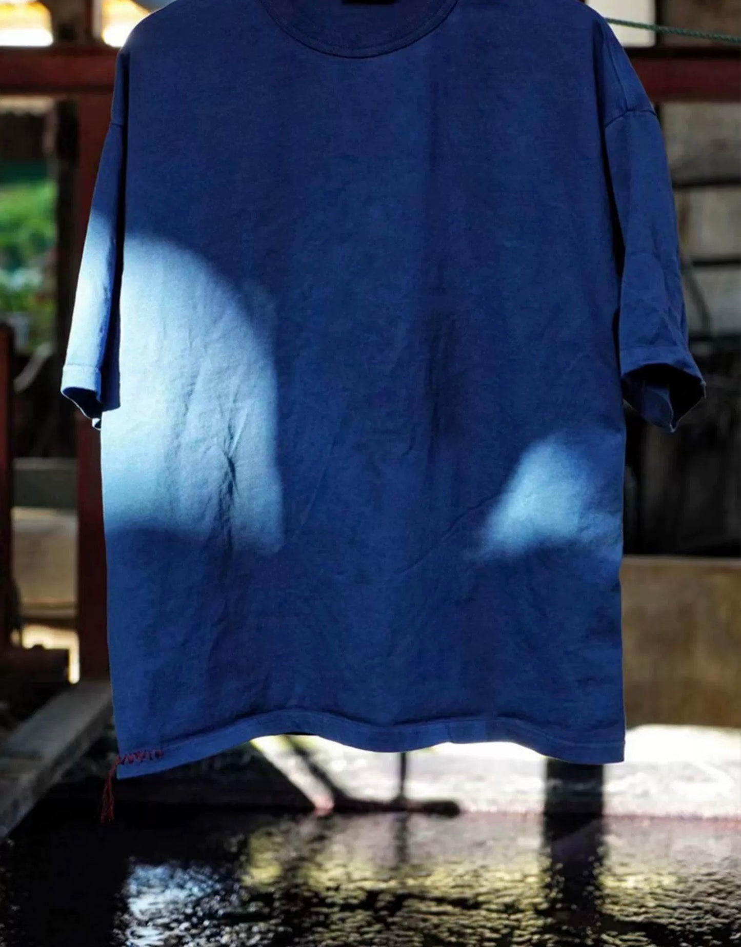 Indigo Dye Basic T-Shirt