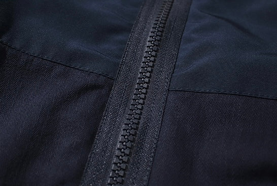 Harrington Patchwork Sherpa Jacket