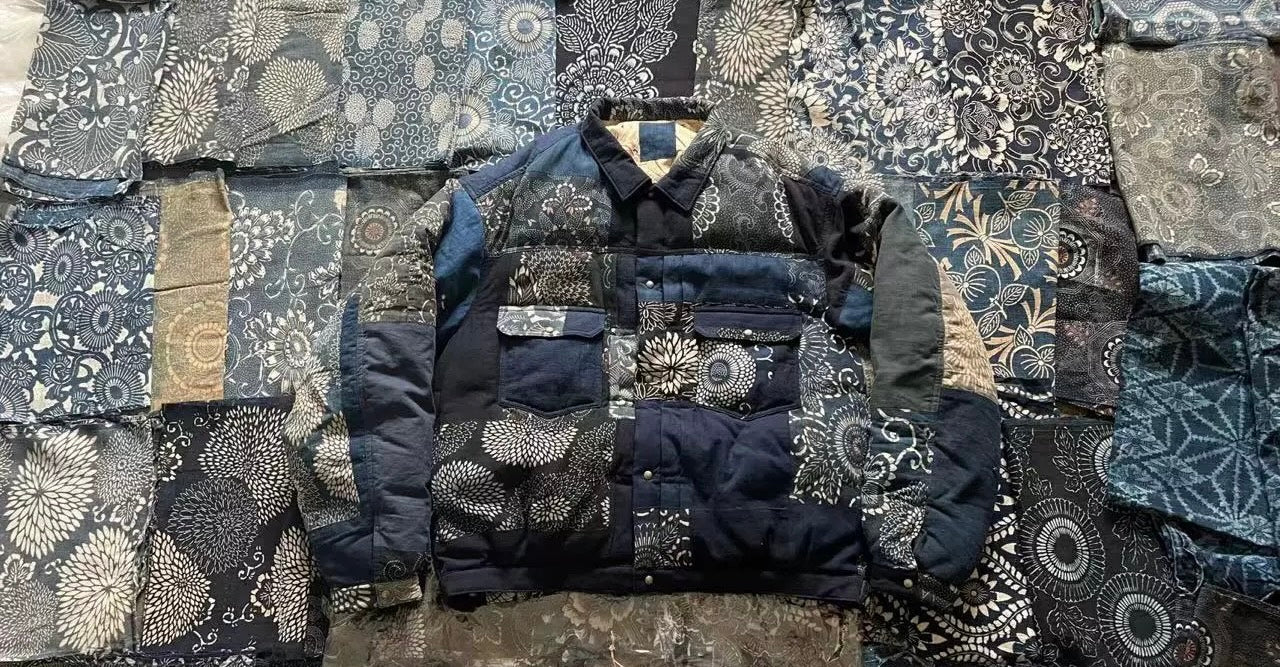 Kofu Patchwork Down Jacket
