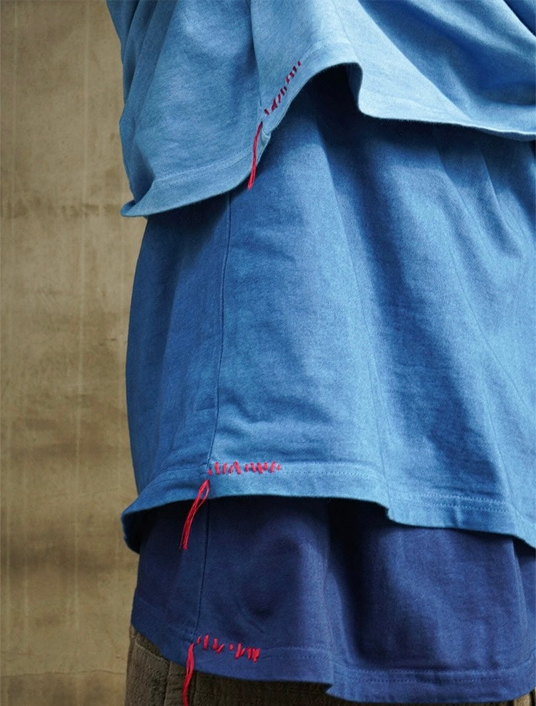 Indigo Dye Basic T-Shirt
