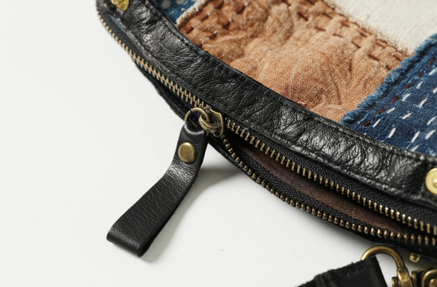 Shin Patchwork Kofu Bag