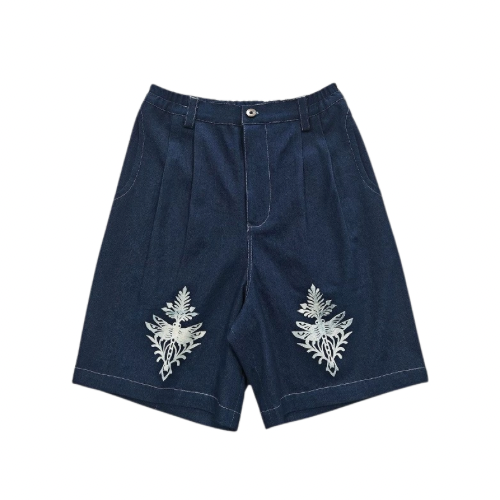 Batik Dye Papercutting Shorts