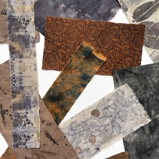 Wabi-Sabi Patchwork Fabric Scraps Bundles
