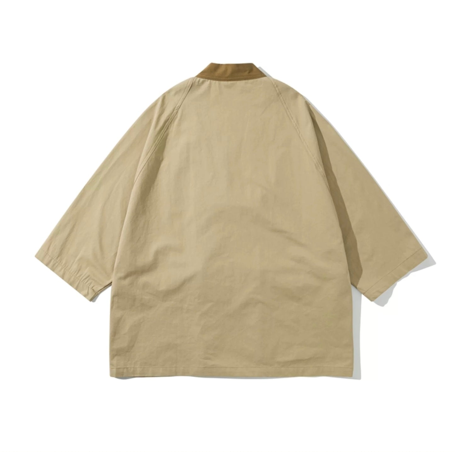 Khaki Big Pockets Haori Jacket