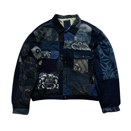 Kofu Patchwork Down Jacket