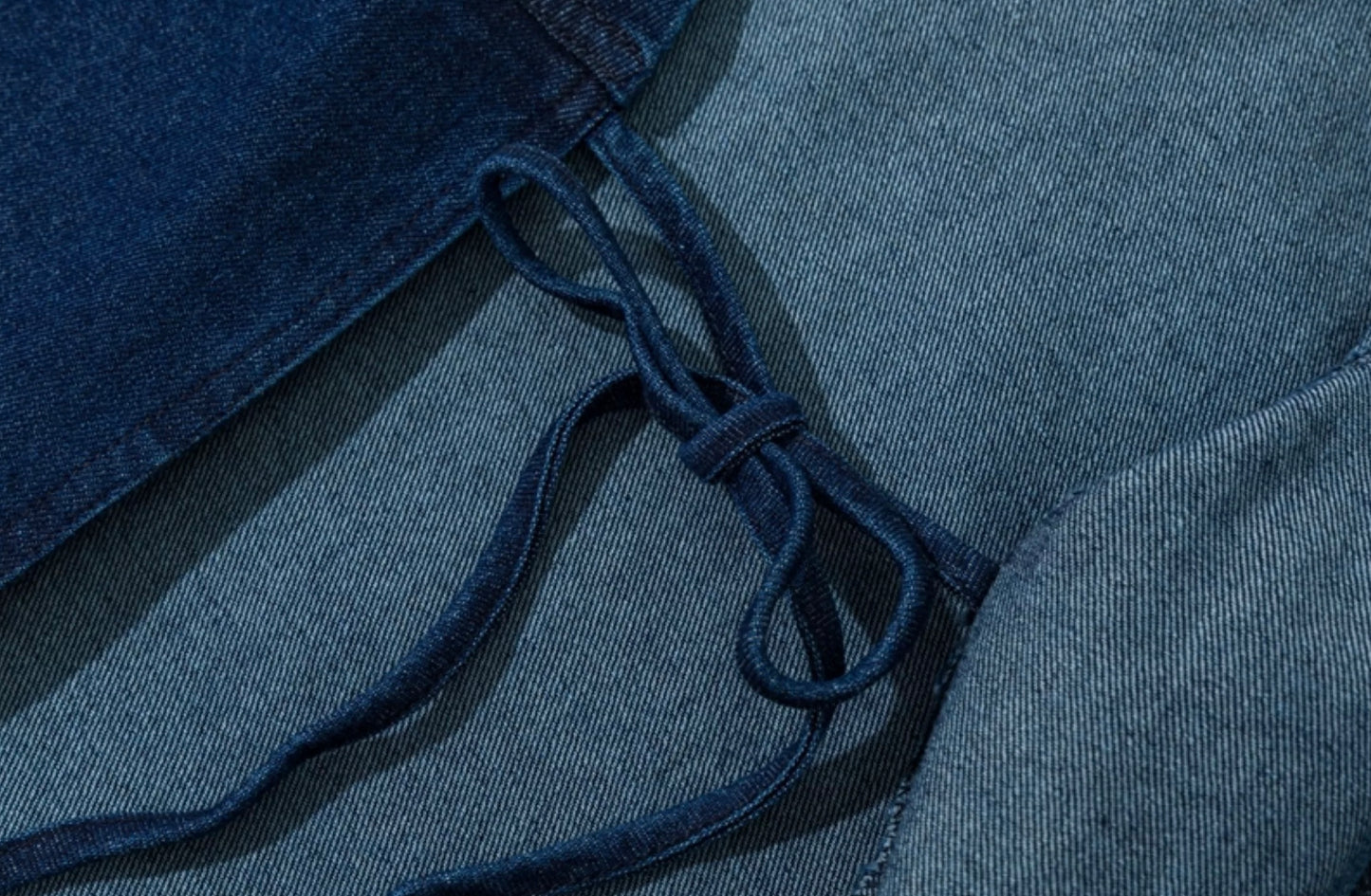 Blue Patchwork Sashiko Haori Jacket