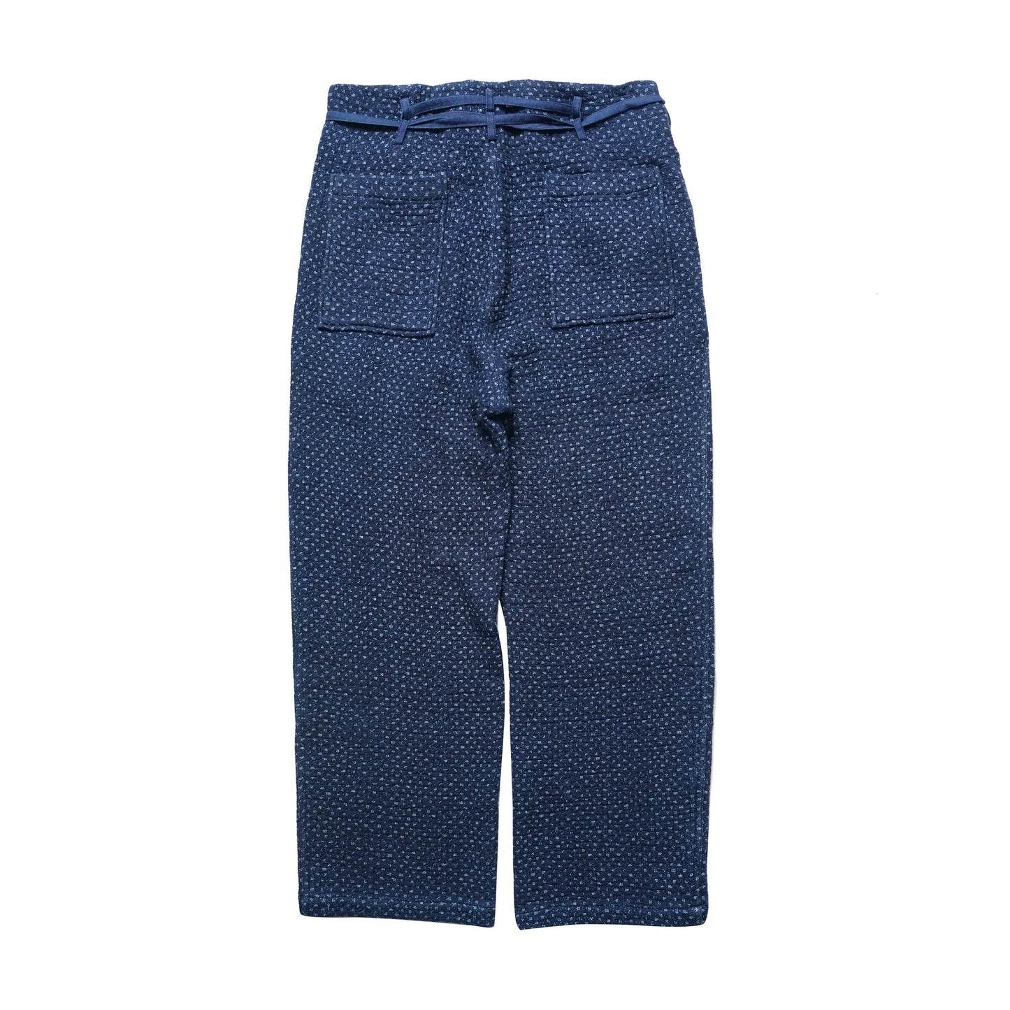 Indigo Dye Sashiko Americana Pants