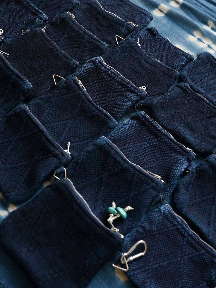 Indigo Dye Kendo Coin Purse