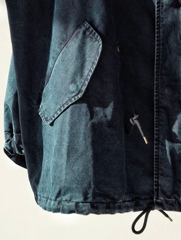 Organic Plant Dye Washed Short M65 Parka