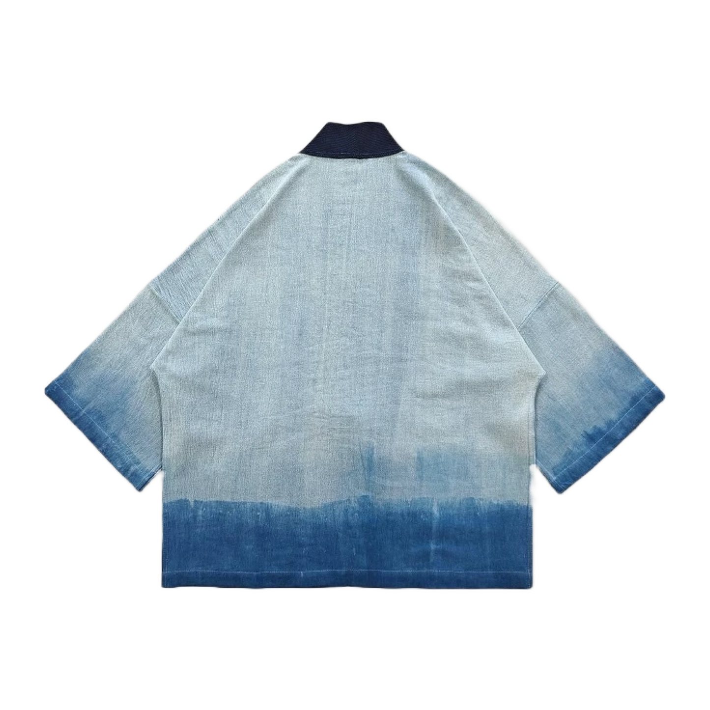 Indigo Dye Faded Haori Jacket
