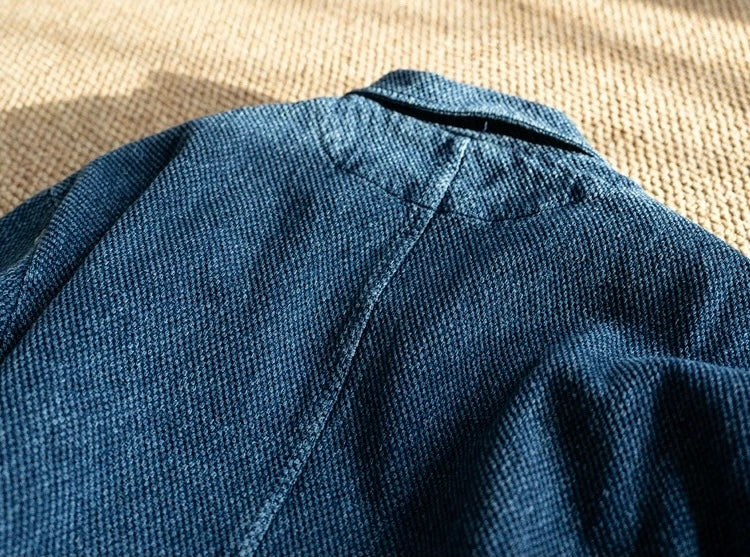 Washed Kendo Worker Jacket