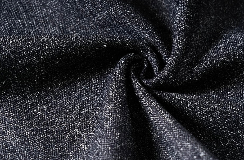 Dark Grey Pinstripe Hanten Jacket
