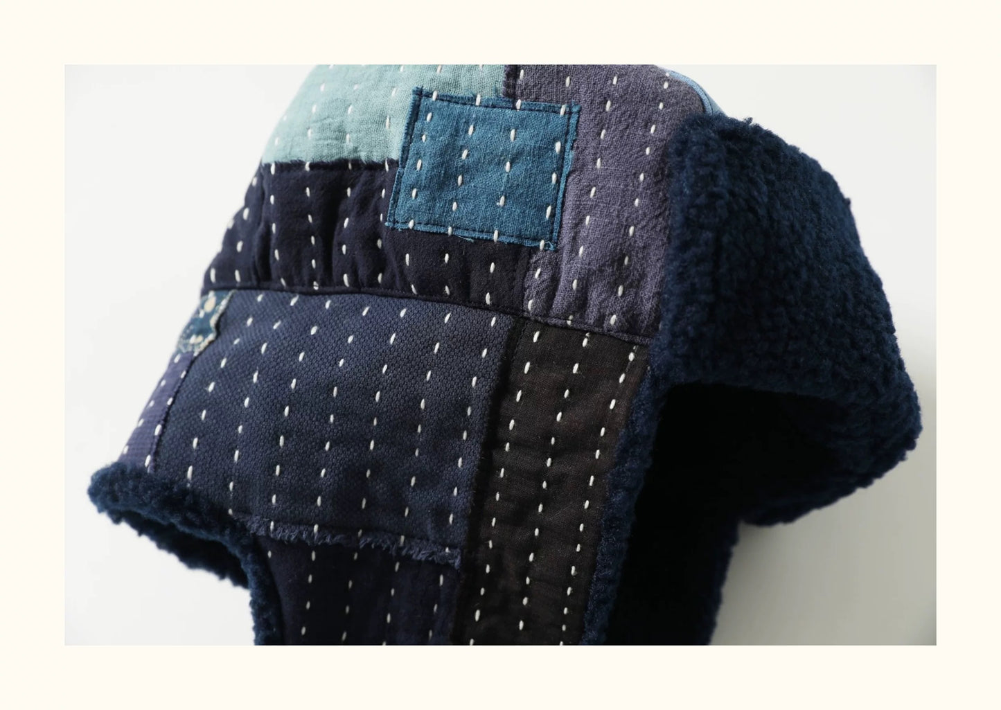 Blue Boro Trapper Cap