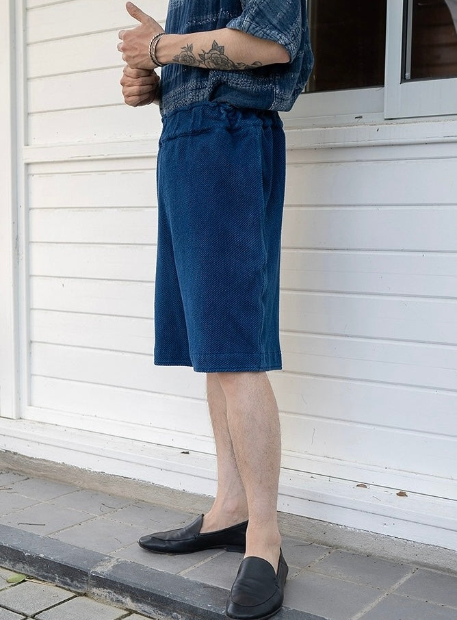 Indigo Dye Kendo Shorts